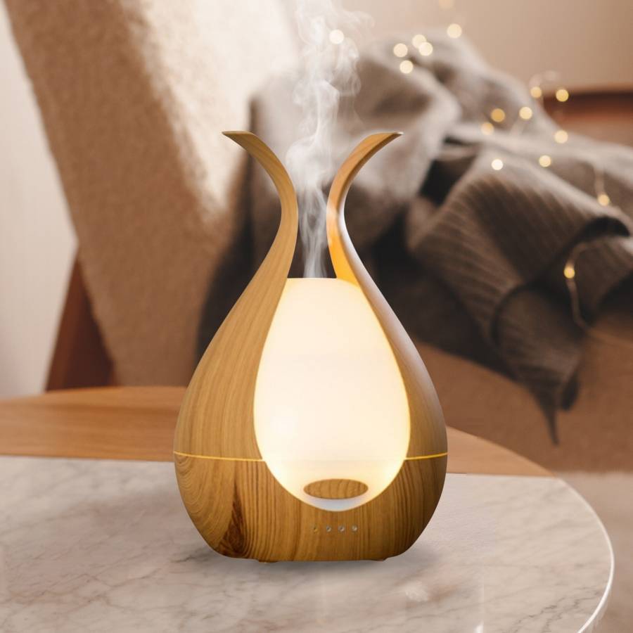 Zen'Arôme Diffuseur Ultrasonique Médusa – Diffusion Huile Essentielle à Froid - Diffuseur Aromathérapie – Éclairage LED – Efficace - Image 2