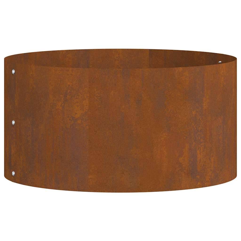 Maison Chic - Cache-pot, Pot De Fleurs Marron 40 x 40 x 20 cm Acier cuivré g399 - Image 1