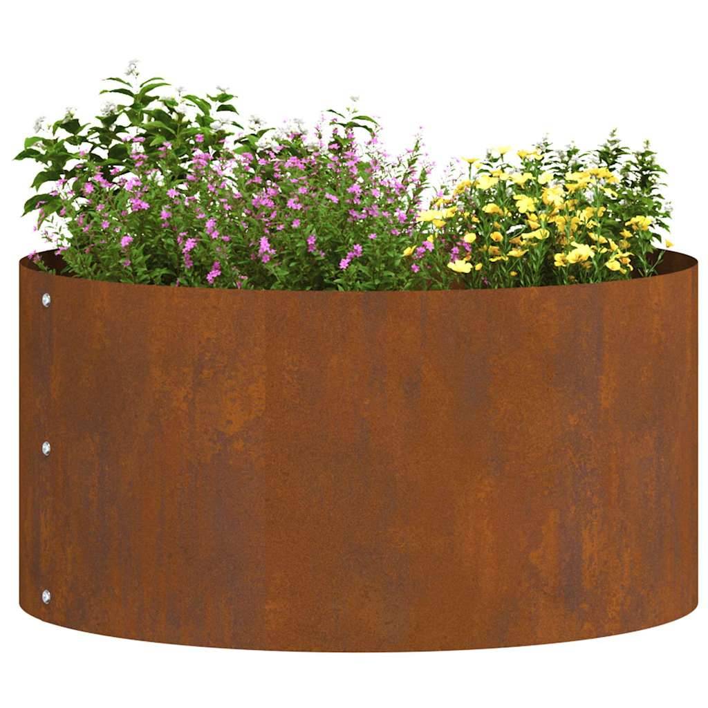 Maison Chic - Cache-pot, Pot De Fleurs Marron 40 x 40 x 20 cm Acier cuivré g399 - Image 3