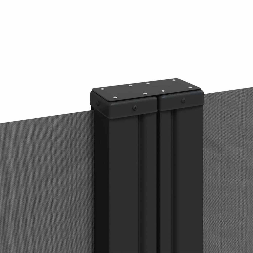Auvent latéral acier anthracite 600 x 220 cm - PANGIVO - Image 7