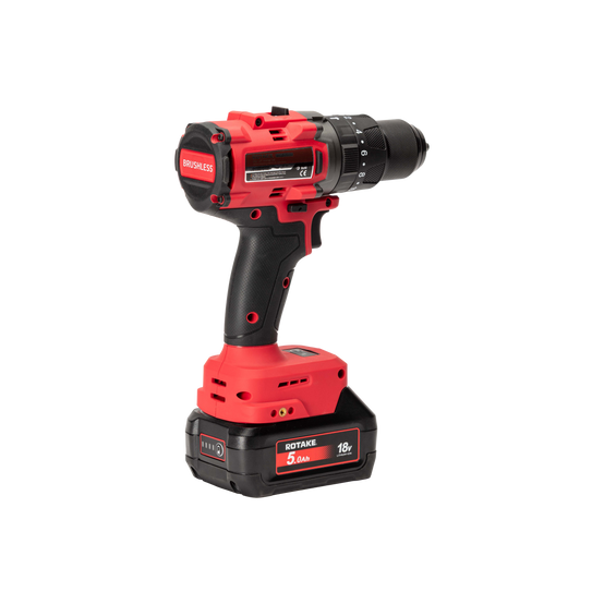 Autre - Perceuse visseuse à percussion 18V 120Nm avec 2 Batteries 18V 5Ah, Chargeur, Coffret - ROTAKE - D2H-50D - Image 5