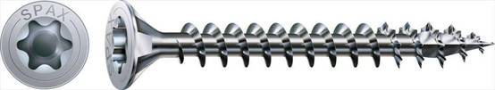 Spax - Lot de 100 vis acier tête autofraisée plate SPAX, Diam.4 mm x L.16 mm - Image 2