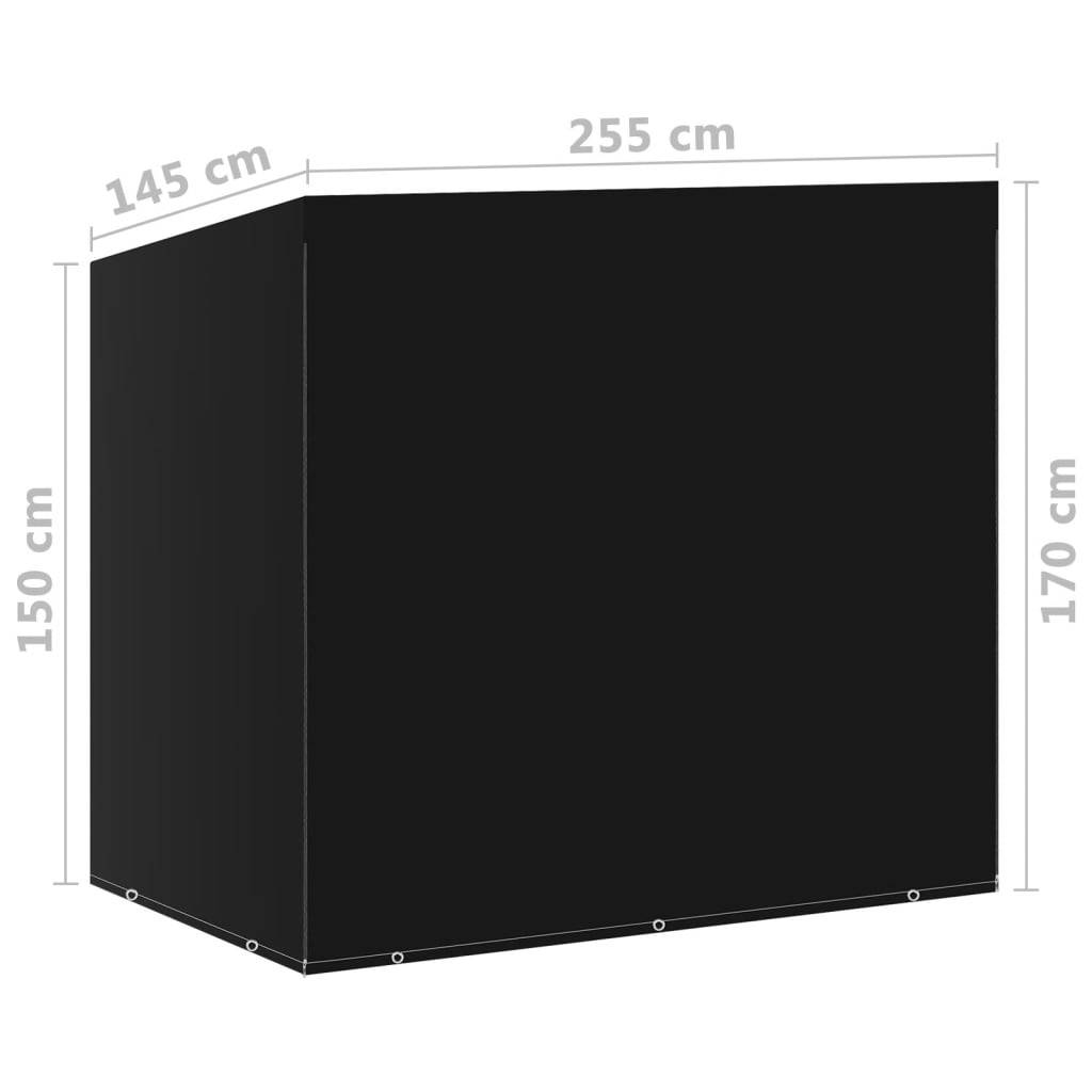 Maison Chic - Housse de protection | Couvercle de protection | Housse de balancelle 2 pcs 10 œillets 2 fermetures 255x145x170cm Maison Chic - Image 10