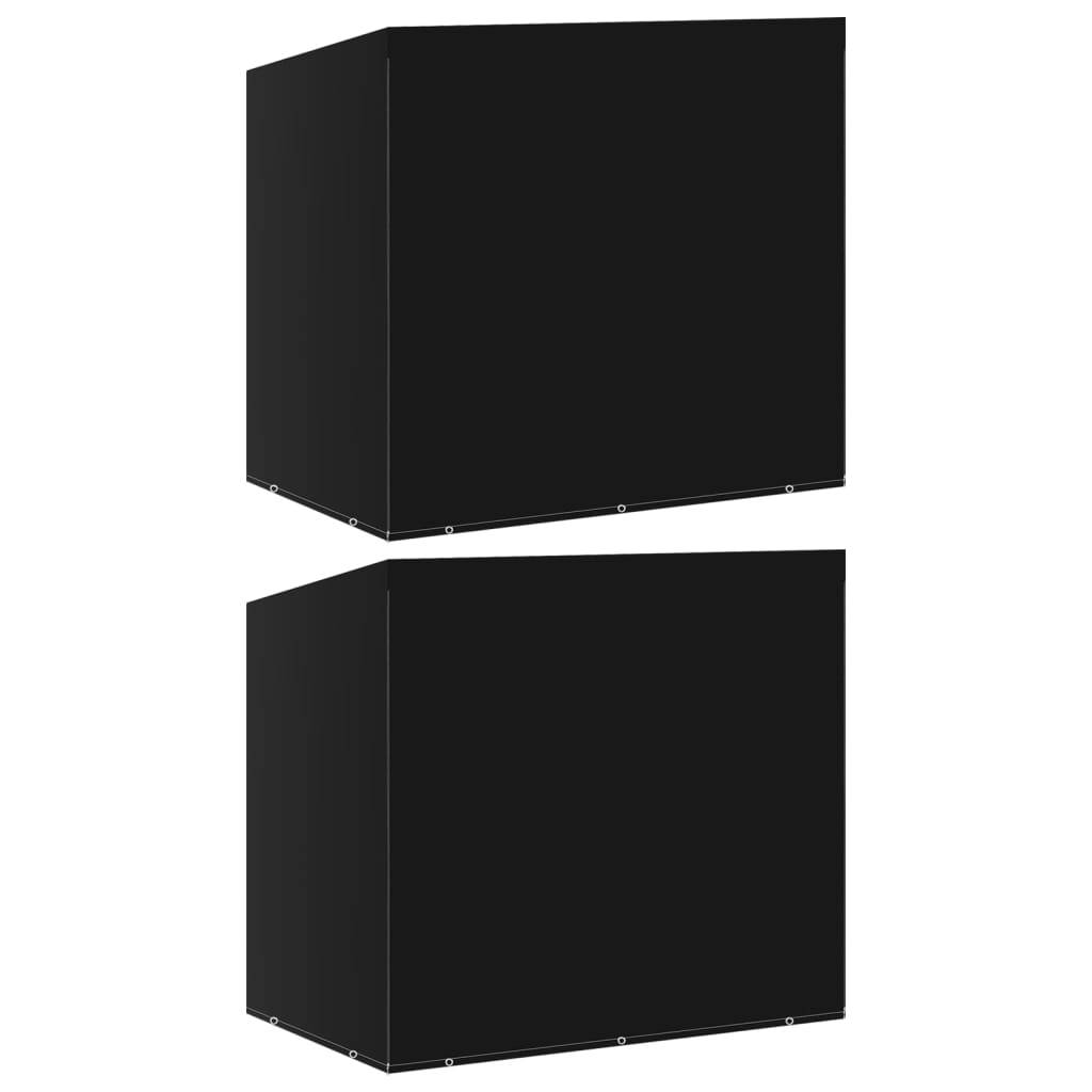 Maison Chic - Housse de protection | Couvercle de protection | Housse de balancelle 2 pcs 10 œillets 2 fermetures 255x145x170cm Maison Chic - Image 2