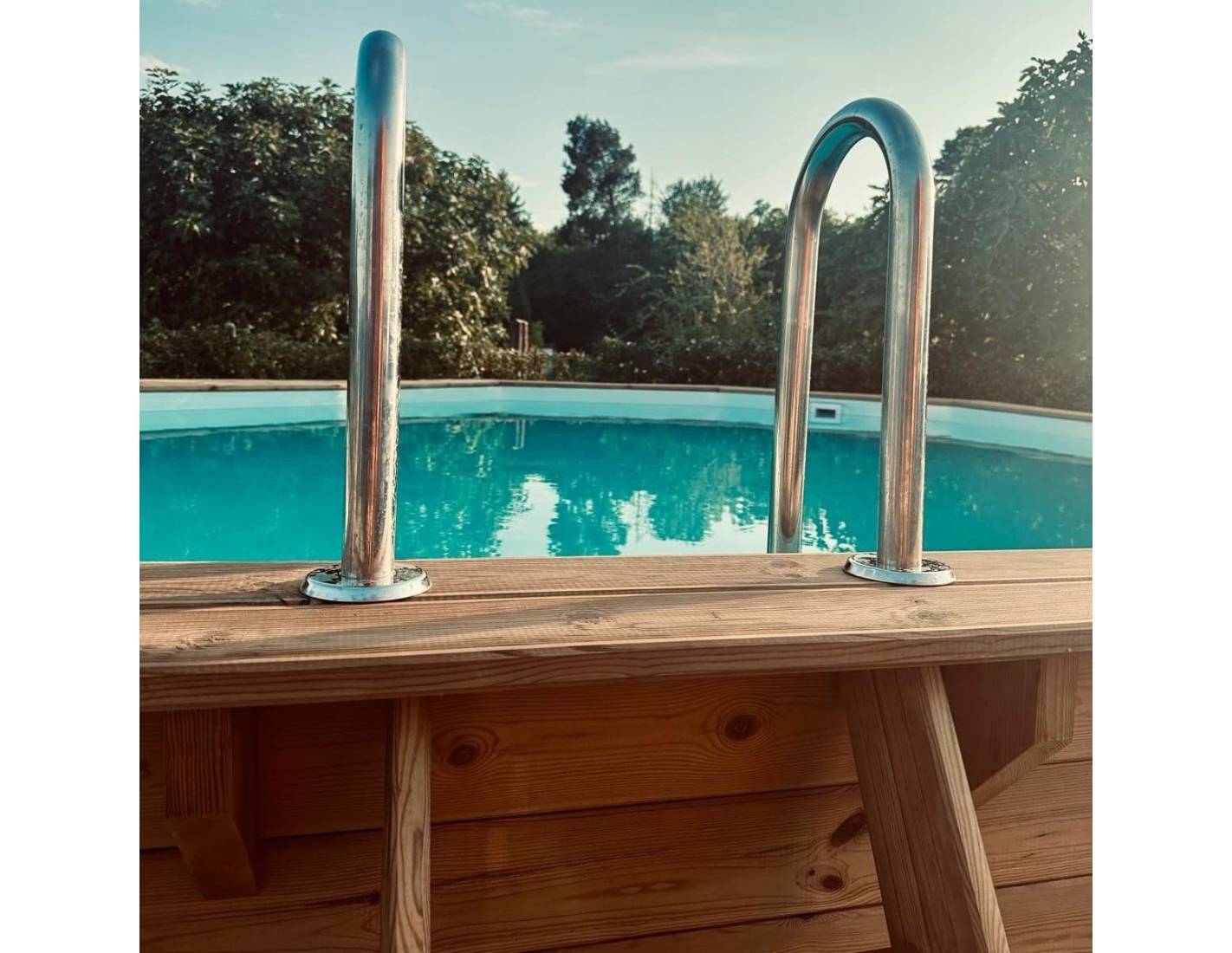 Altanka - Piscine en bois Nemo 5.79x3.49 - H.1.45 m fixations à sceller - BAS7304OSPI+SZA - Image 6
