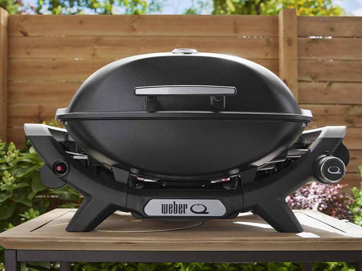 Weber - Barbecue à gaz Q 2100N noir + Plan de travail - Weber - Image 9