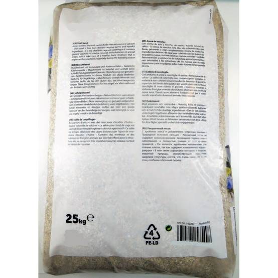 Animallparadise - Coquilles d'huîtres brun krusta 25 kg pour oiseaux - Image 3