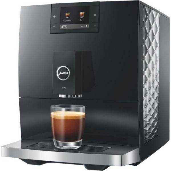 Machine a café Expresso broyeur - JURA - C9 Piano - 1450 W - 200 g - 1 ...