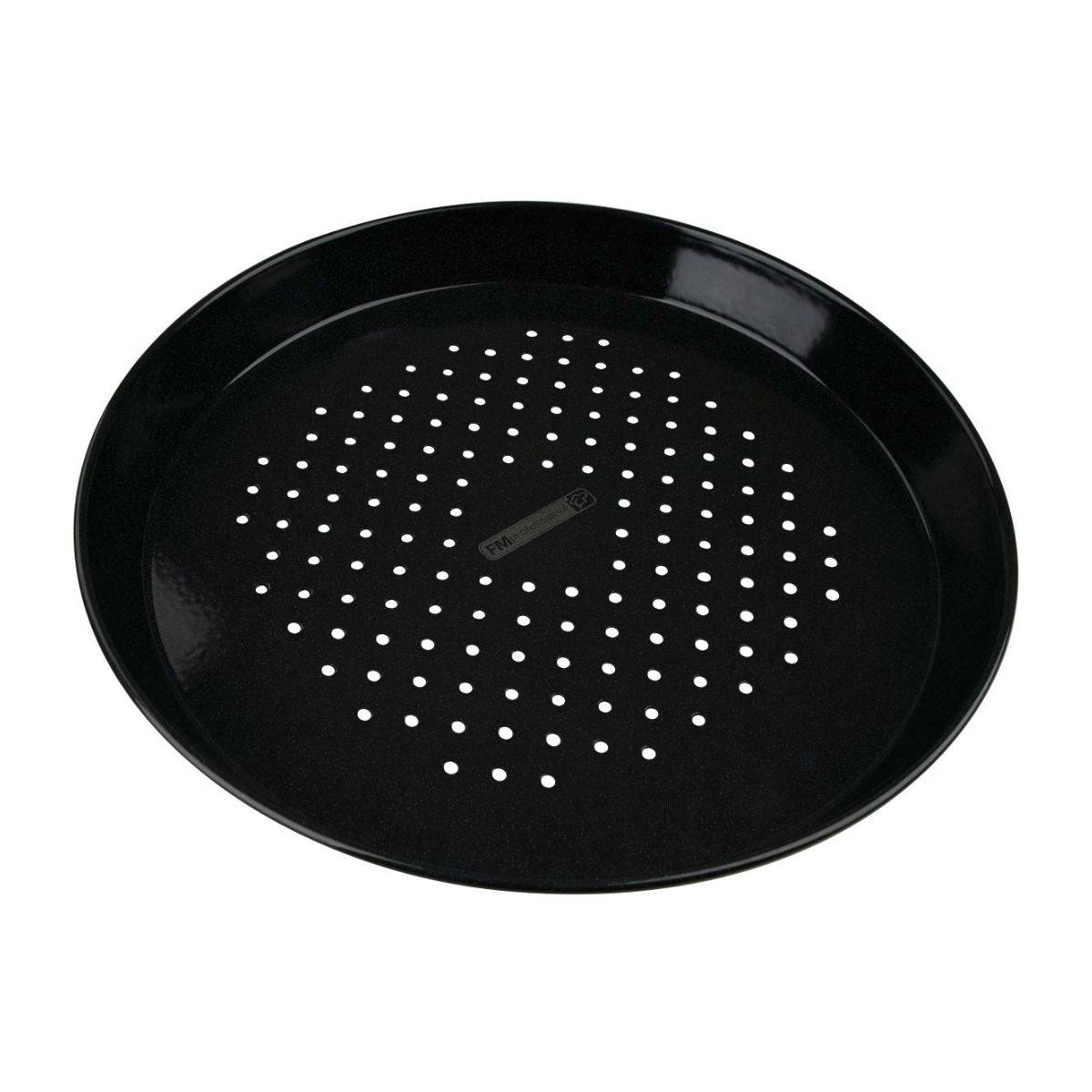Plaque à pizza perforée ronde four et barbecue 32 cm FM Professional Barbecue - Image 1