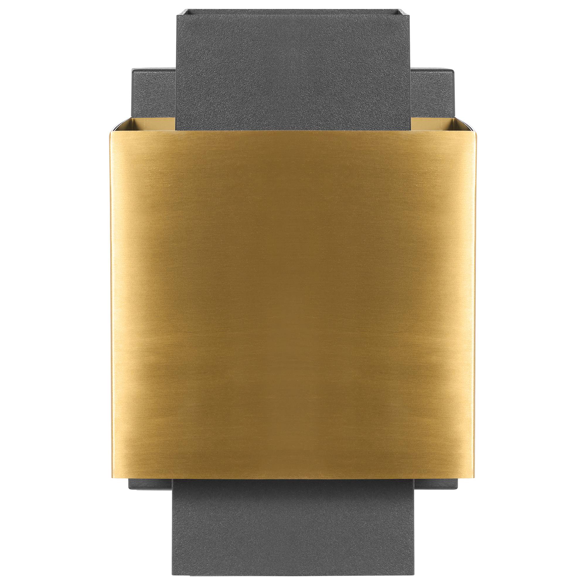 Beliani - Lampe murale pour l'extérieur Aluminium Laiton TIMOK - Beliani - Image 4