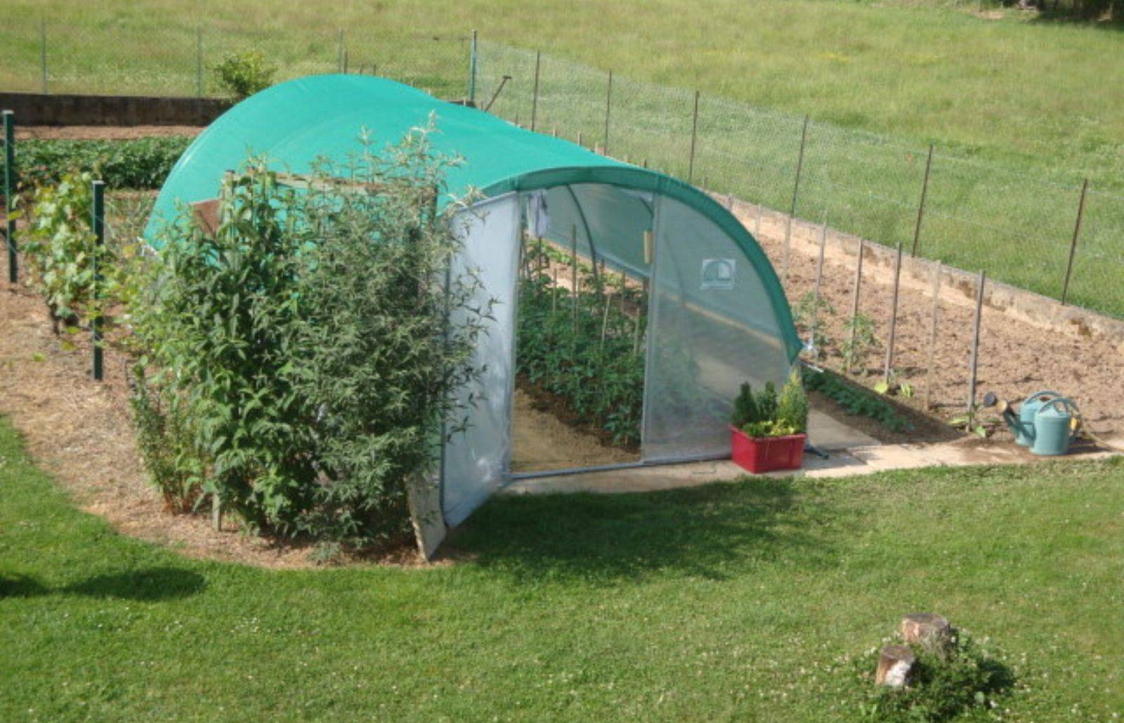 Filet d'ombrage pour serre tunnel de jardin - 3 à 4 m de large - longueur 12 m - LES SERRES TONNEAU - Image 1