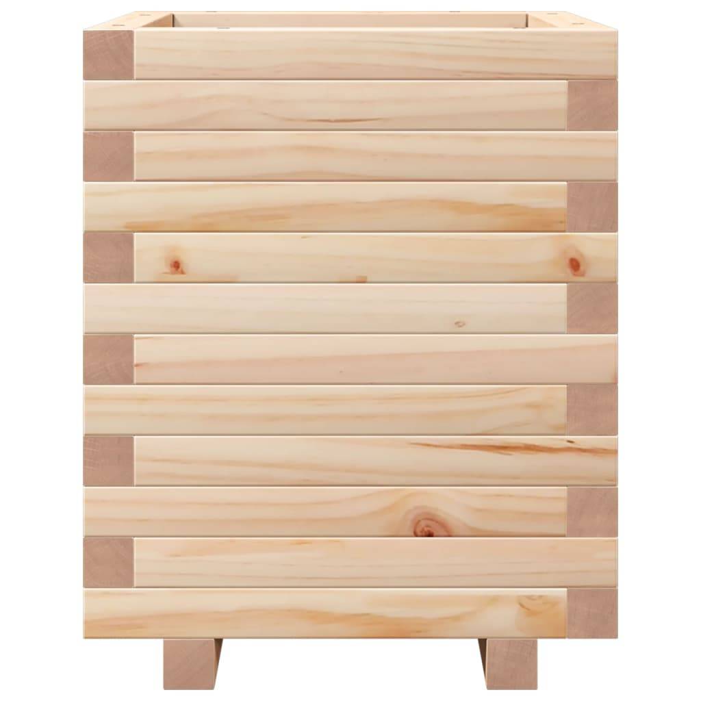 ComfortXL - Pot de Fleurs Carré Haut en Pin Massif Brut – Bac Profond pour Enracinement Optimal des Plantes Vivaces – 40x50cm Bois – ComfortXL Outdoor Living - Image 5