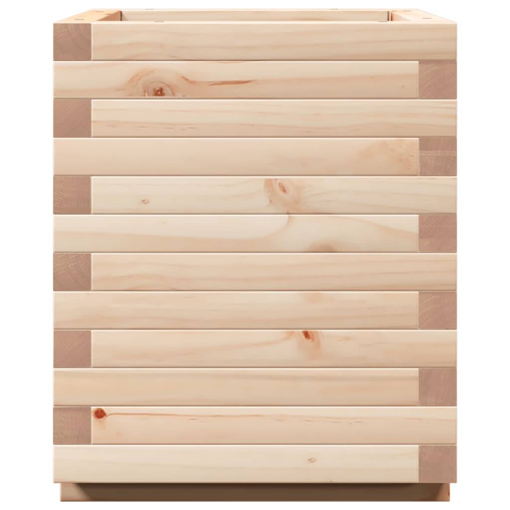 ComfortXL - Pot de Fleurs Carré Haut en Pin Massif Brut – Bac Profond pour Enracinement Optimal des Plantes Vivaces – 40x50cm Bois – ComfortXL Outdoor Living - Image 6