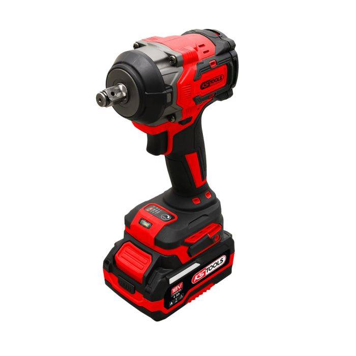Coffret mini clé à chocs 1/2'' 18V 850 Nm - KSTOOL - avec 2 batteries18V 4,0Ah - chargeur - coffret - 515.4710F - Image 3