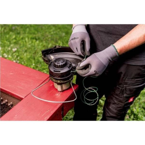 Metabo - Coupe bordure sans fil - METABO - RTD 18 LTX BL 30 - Moteur Brushless - Changement de fil rapide - Image 6