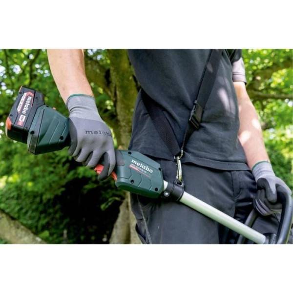 Metabo - Coupe bordure sans fil - METABO - RTD 18 LTX BL 30 - Moteur Brushless - Changement de fil rapide - Image 4
