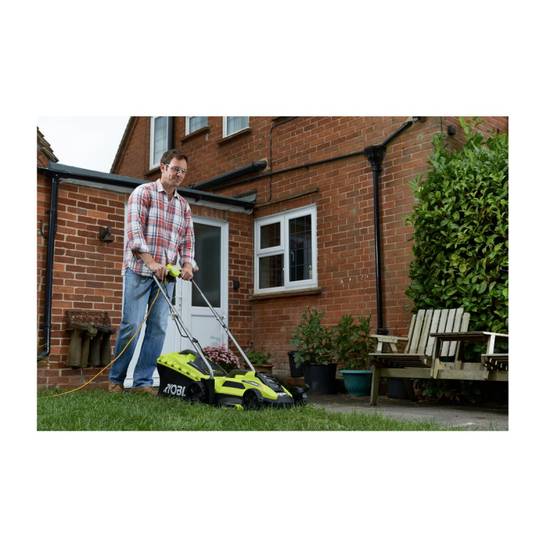 Ryobi - Pack RYOBI Tondeuse électrique 1300W 33cm RLM13E33S - Taille-haies 18V One+ OHT1845 - Batterie 2,0Ah et chargeur - Image 5