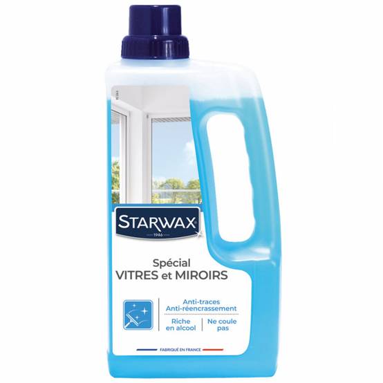 Starwax - Nettoyant spécial vitres et miroirs 1L STARWAX - Image 1