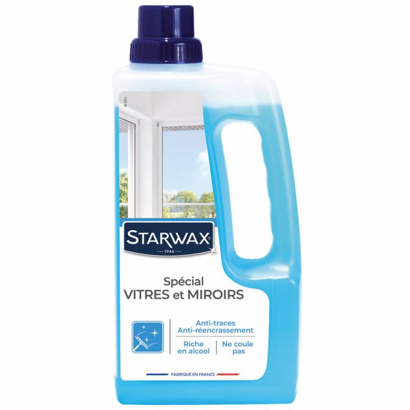 Starwax - Nettoyant spécial vitres et miroirs 1L STARWAX - Image 1