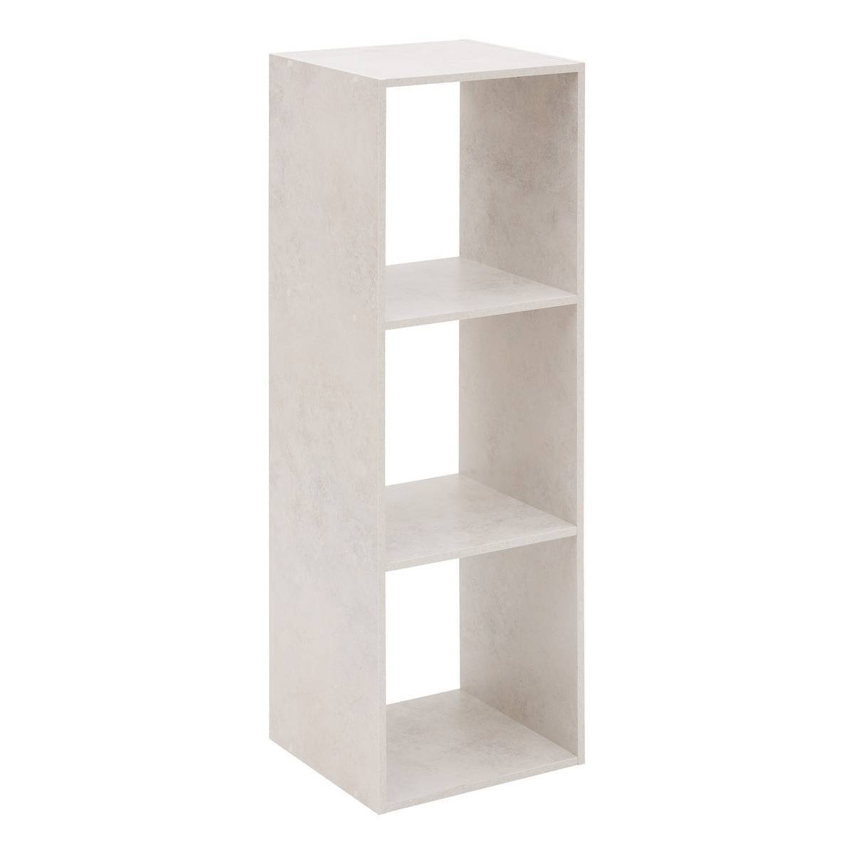 Étagère Mix'N Modul 3 cases rectangulaire 32x34,5cm beige - 5five - Image 1