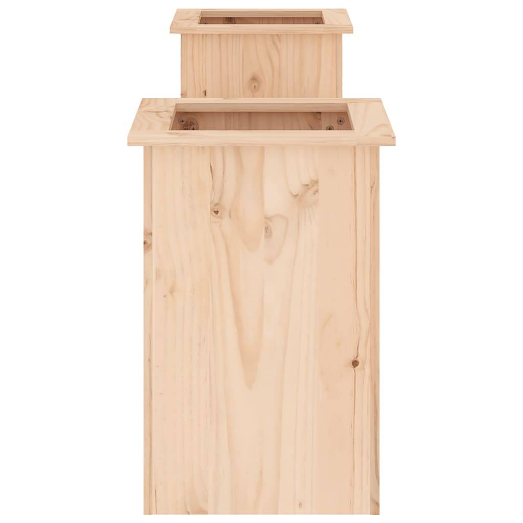 Vidaxl - Banc avec jardinières 184,5x39,5x56,5 cm bois massif de pin vidaXL 825170 - Image 6