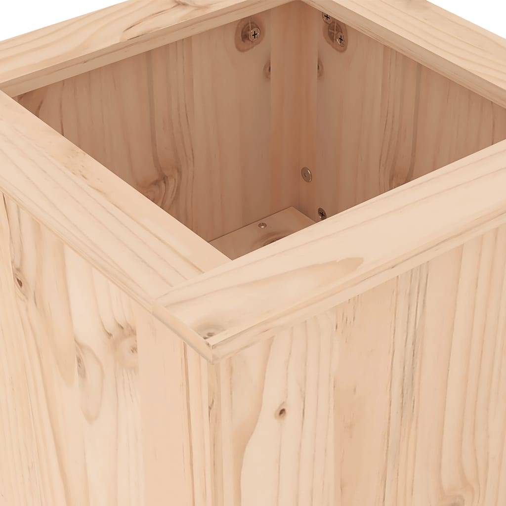 Vidaxl - Banc avec jardinières 184,5x39,5x56,5 cm bois massif de pin vidaXL 825170 - Image 4