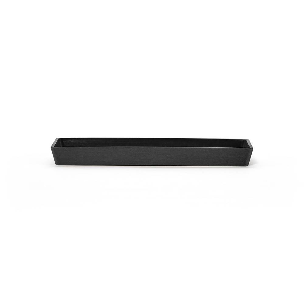 Ecopots - Soucoupe Rectangular 25 Gris Foncé - 25 x 9 x H. 2,3 cm ECOPOTS - Image 2