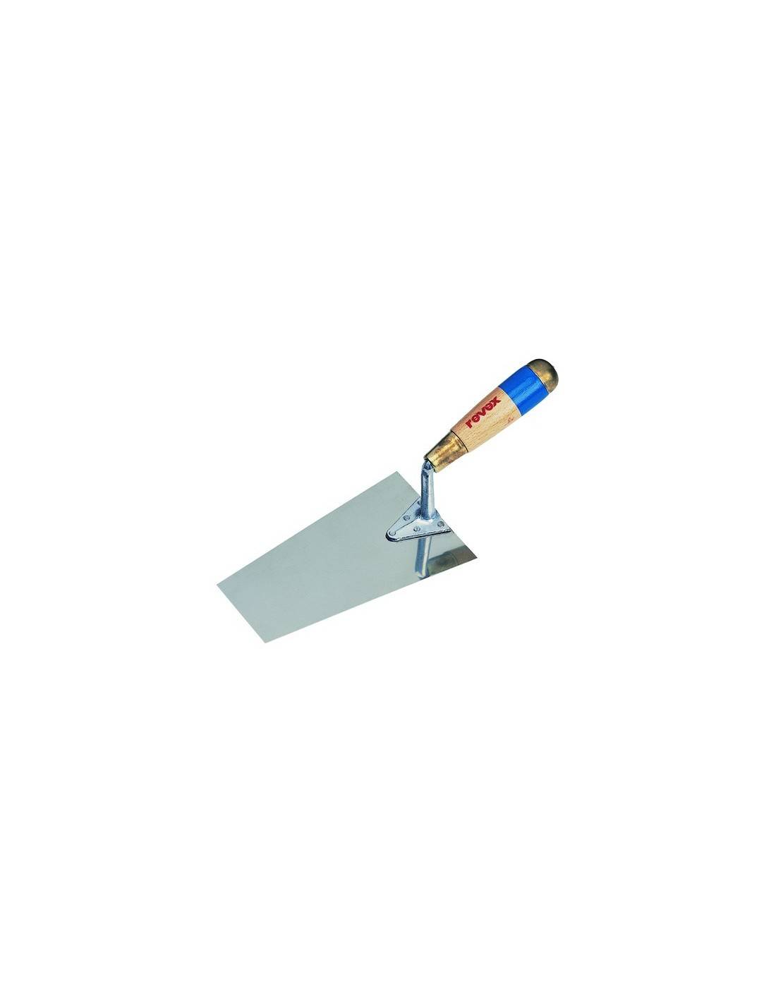 Revex - Truelle Carrée Inox Revex Inox 220mm, Ergonomie Italienne - Revex