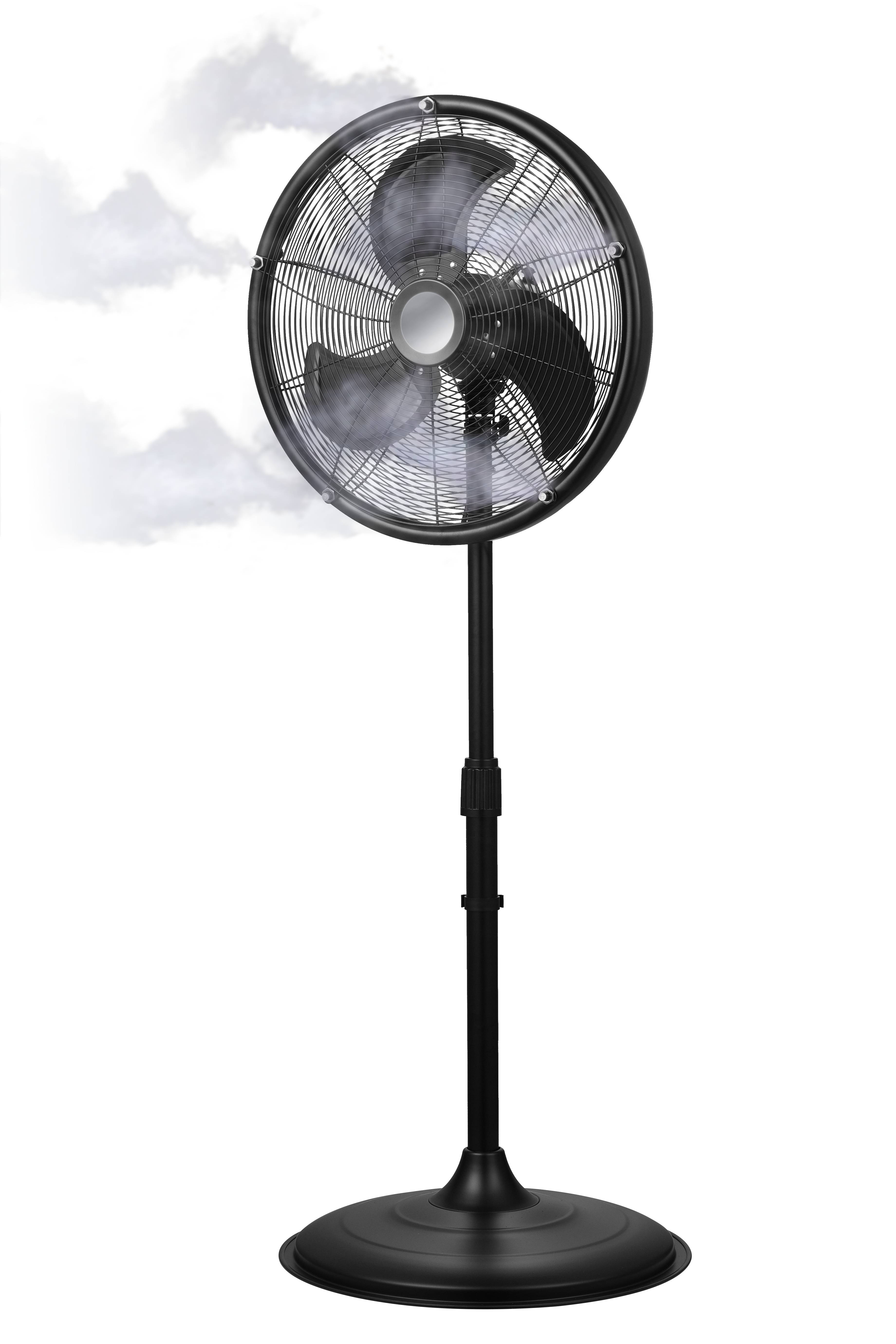 O'Fresh - Ventilateur brumisateur extérieur 145 cm – 3 vitesses – Oscillation 90° – Raccordement direct à l'eau – O'FRESH - Image 1