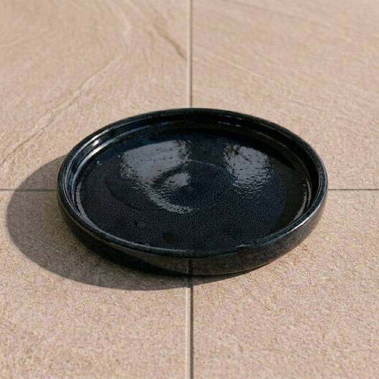 Soucoupe ronde 40cm saphir - Image 1