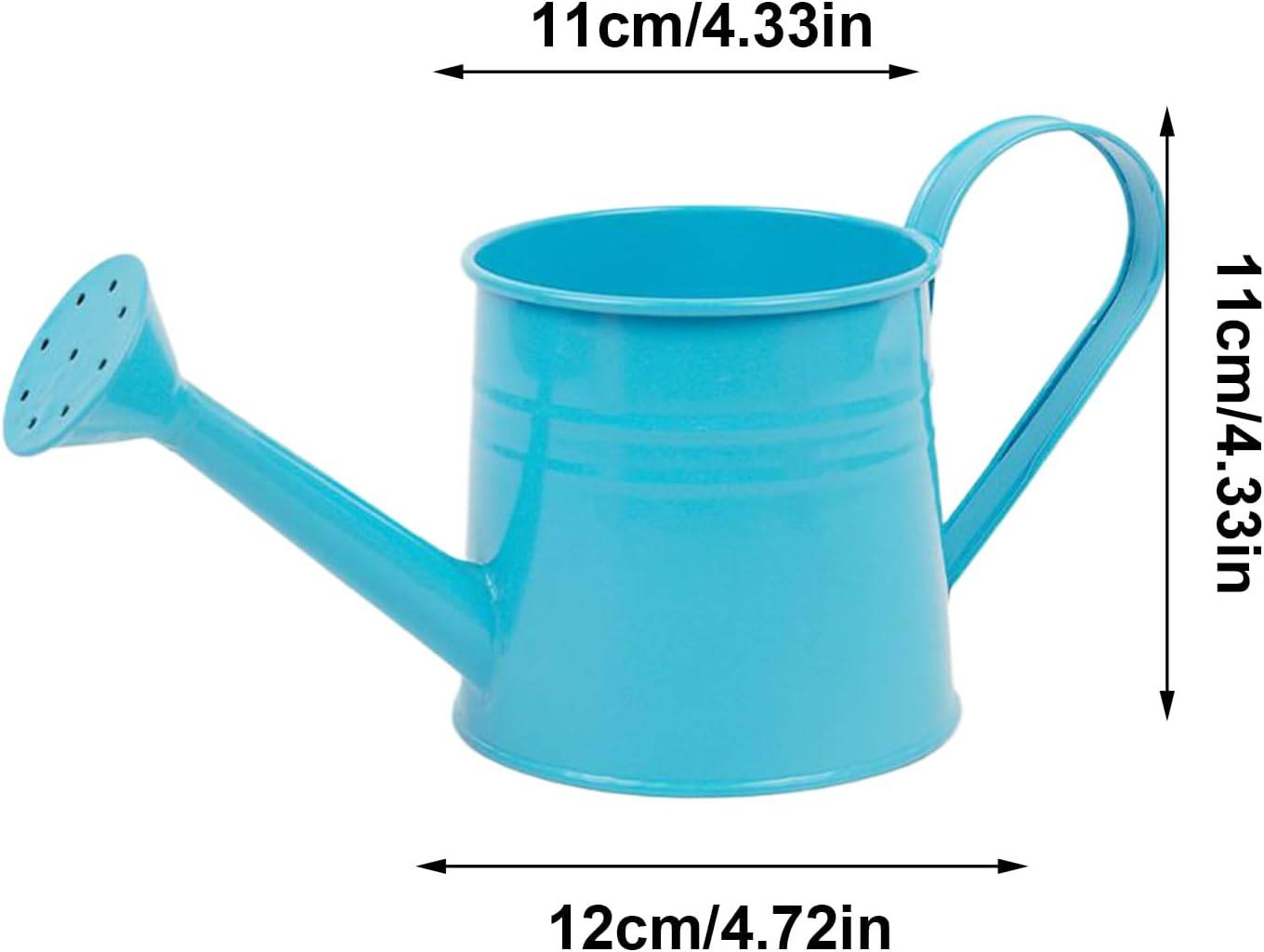 Arrosoir Métal Bleu - Pour Plantes & Enfants-Living123 - Image 2
