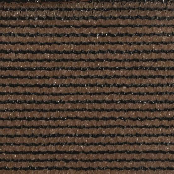 Voile d'ombrage PEHD Marron 3,5 x 3,5 x 4,9 m - PANGIVO - Image 9