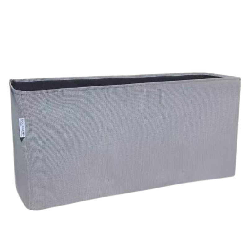 Bourgeon - Jardinière balcon respirante 75 cm Gris - Bourgeon - Image 1