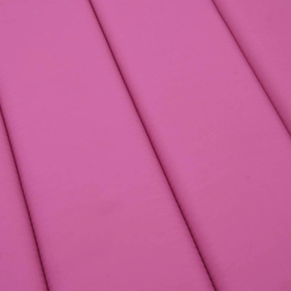 ComfortXL - Coussin Matelas pour Transat Tissu Oxford Imperméable pour Jardin Piscine Rose 200x60cm – ComfortXL Outdoor Living - Image 7