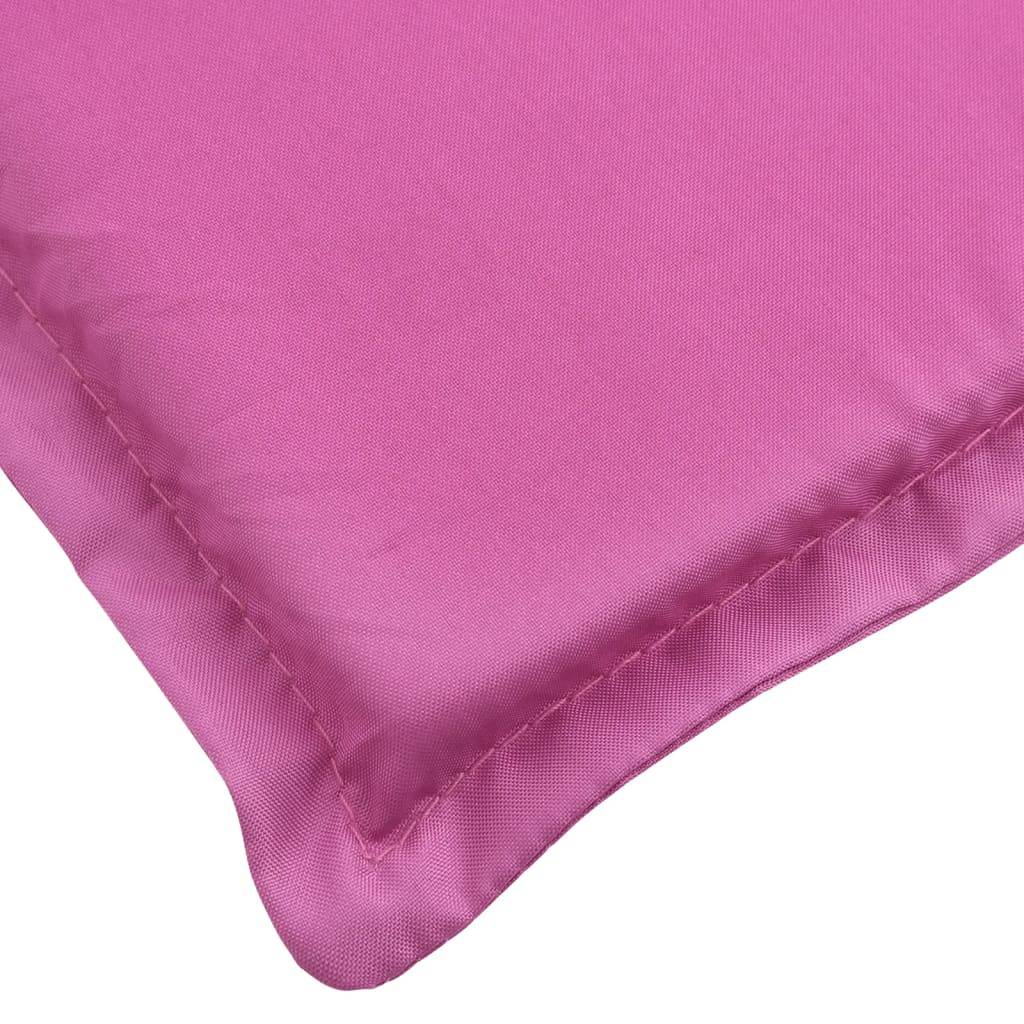 ComfortXL - Coussin Matelas pour Transat Tissu Oxford Imperméable pour Jardin Piscine Rose 200x60cm – ComfortXL Outdoor Living - Image 6