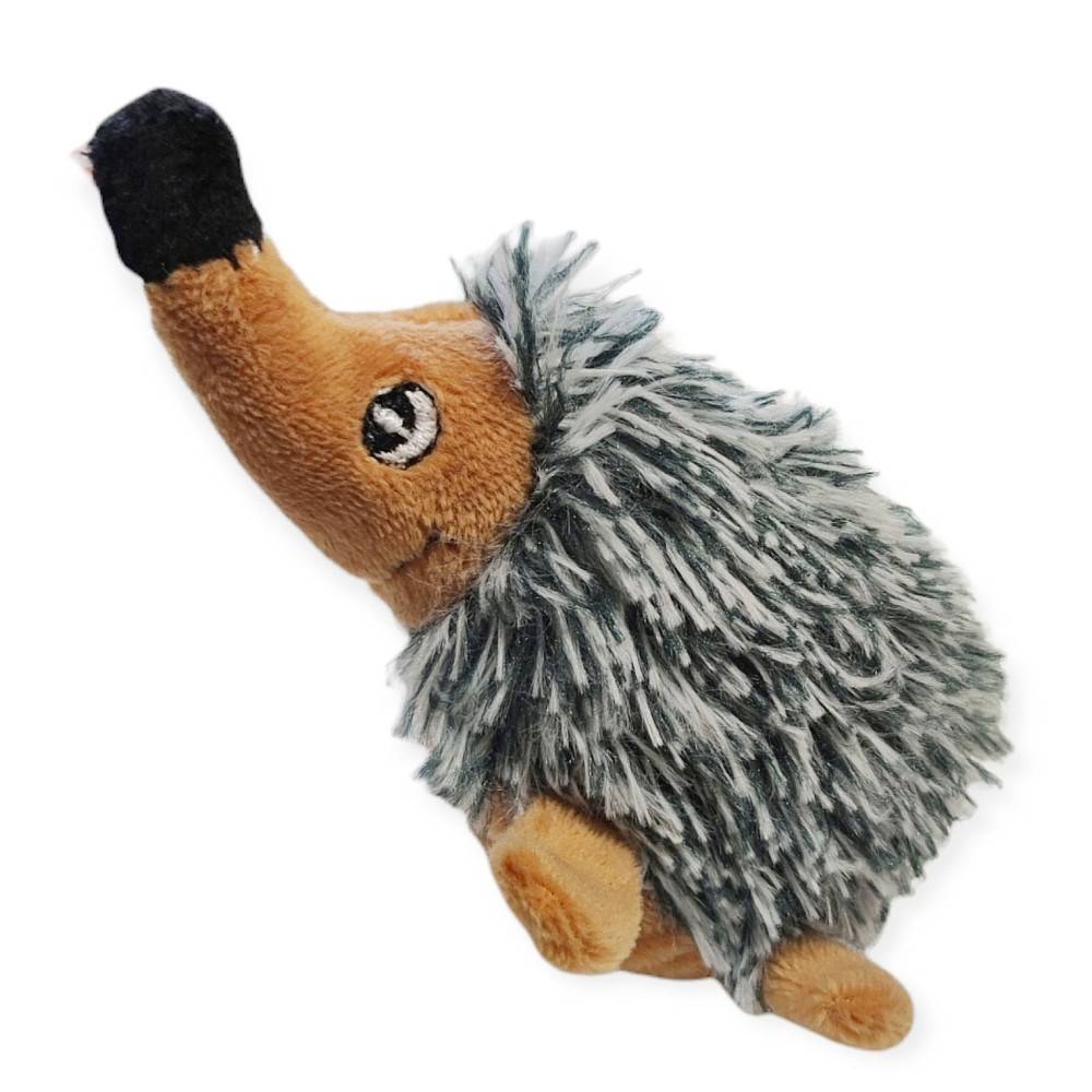 Animallparadise - Hérisson bébé en peluche pour chiens taille 12cm - Image 1