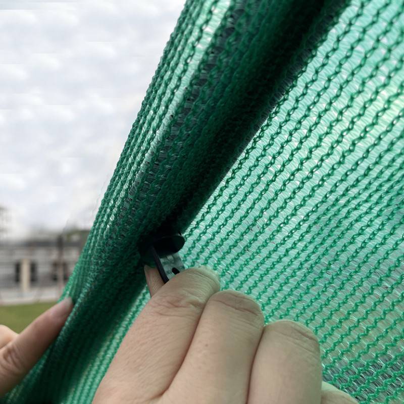 Voile d'ombrage pour serres 10 m² Green Protect PVC translucide 500x200 cm vert - Image 3