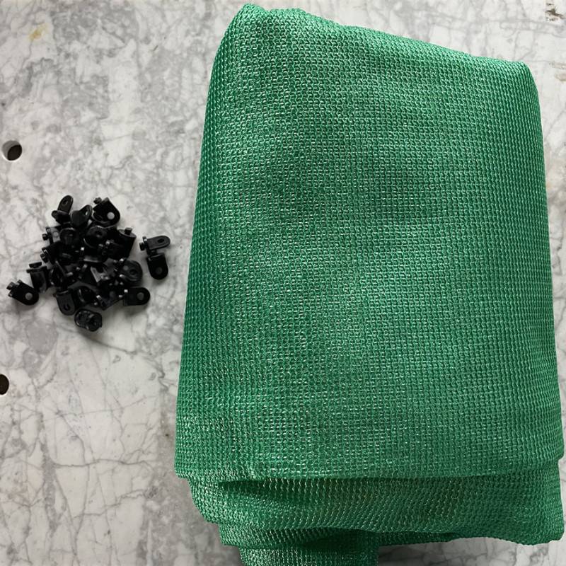 Voile d'ombrage pour serres 10 m² Green Protect PVC translucide 500x200 cm vert - Image 6