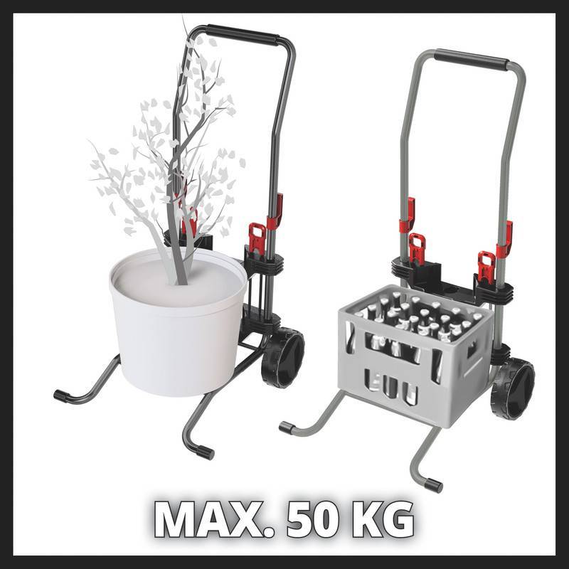 Einhell - House et diable pour enrouleur de tuyau sans fil GE-HR 18/30 Li-Solo Einhell - Image 4