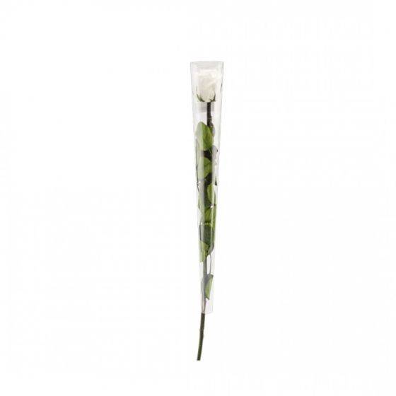 Naturalys - Naturalys - Rose en tige stabilisée Coloris blanc