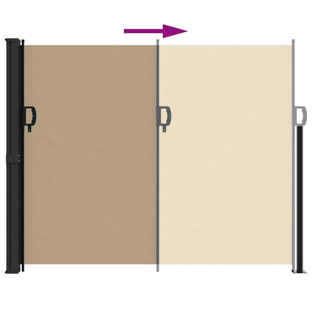 Maison Chic - Store Banne - Auvent latéral rétractable beige 160x600 cm - MEUBLE PRO-JU4961 - Image 5