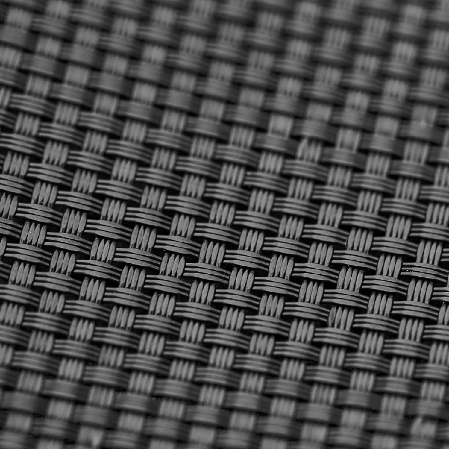 Trampoline ovale 366x244cm noir SYDNEY + filet et échelle - HAPPY GARDEN - Image 6