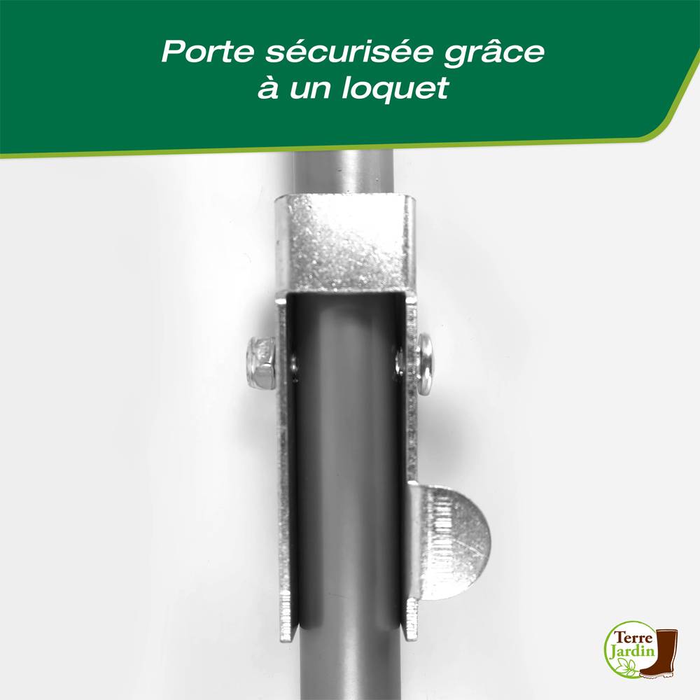 Enclos poulailler - 18 M² - Volière extérieure - Parc grillagé - TERRE JARDIN - Image 6