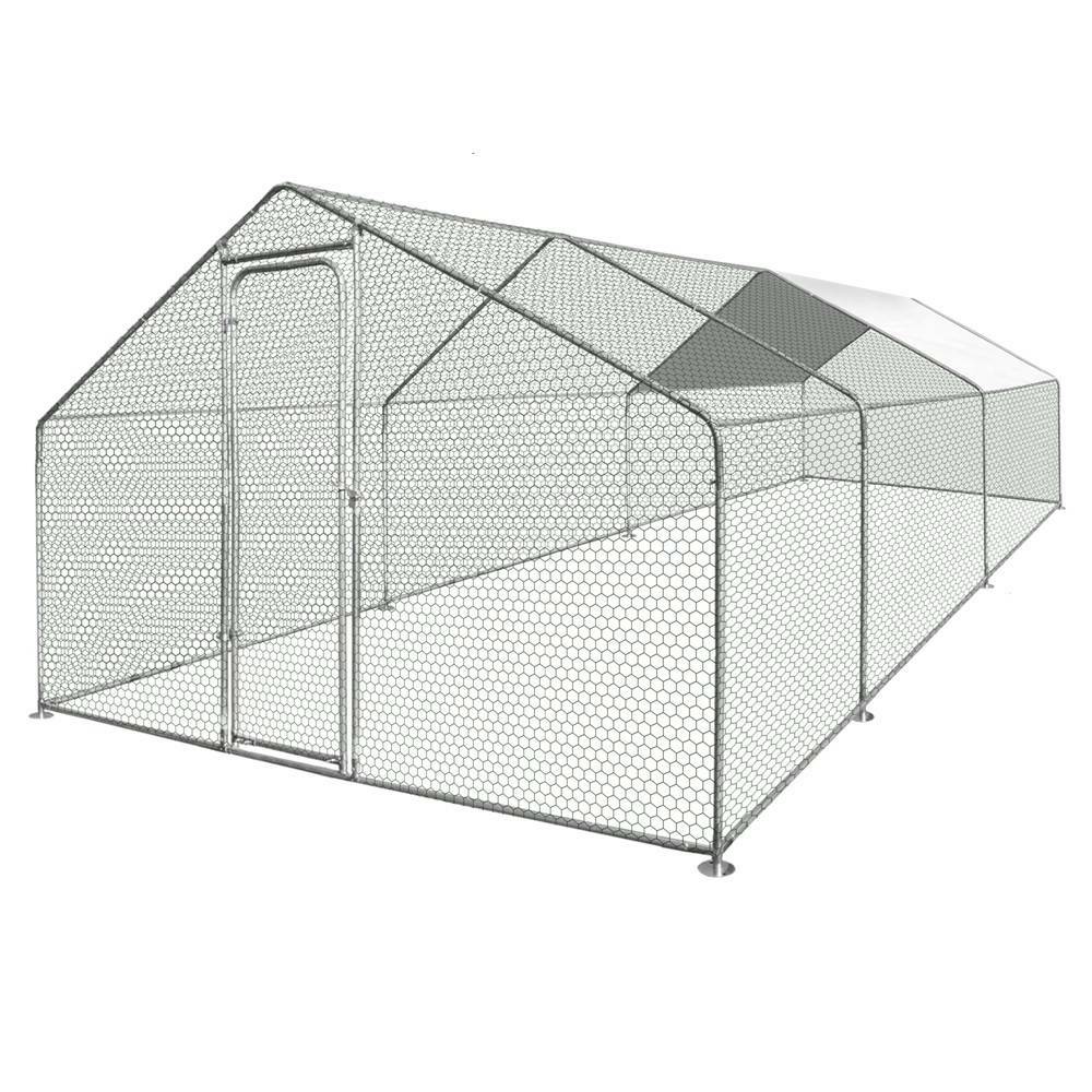 Enclos poulailler - 18 M² - Volière extérieure - Parc grillagé - TERRE JARDIN - Image 1