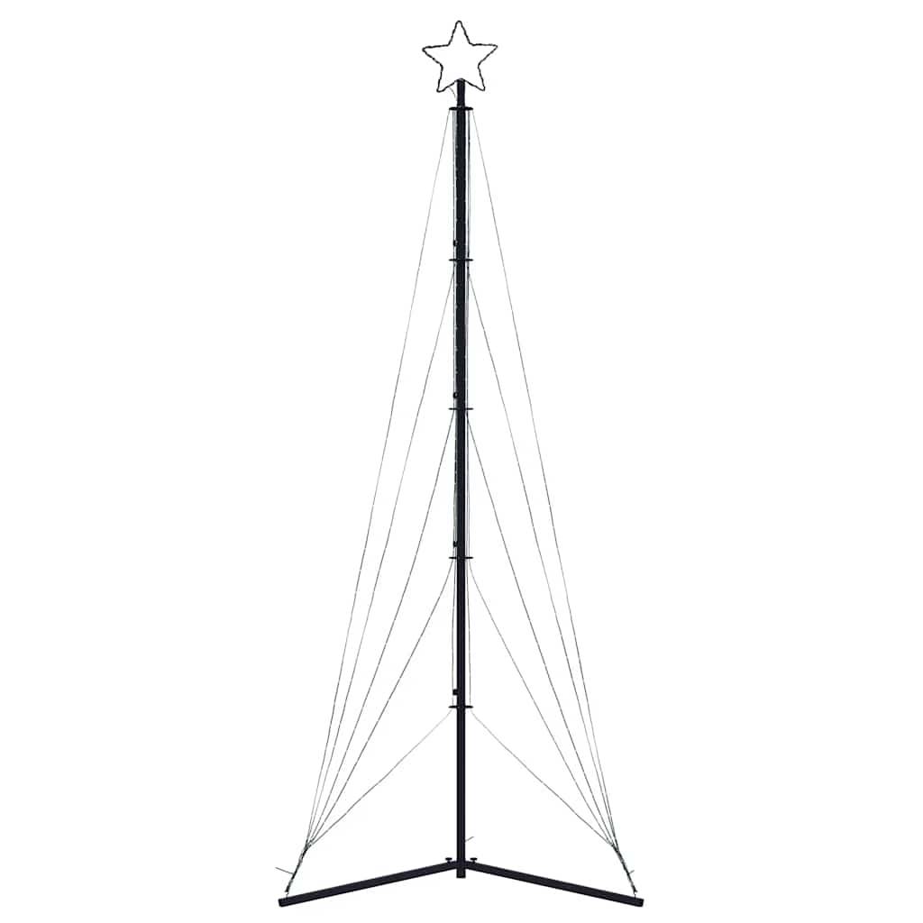 Sapin de Noël | Arbre de Noël à LED 525 LED blanc chaud 302 cm Maison Chic - Image 5