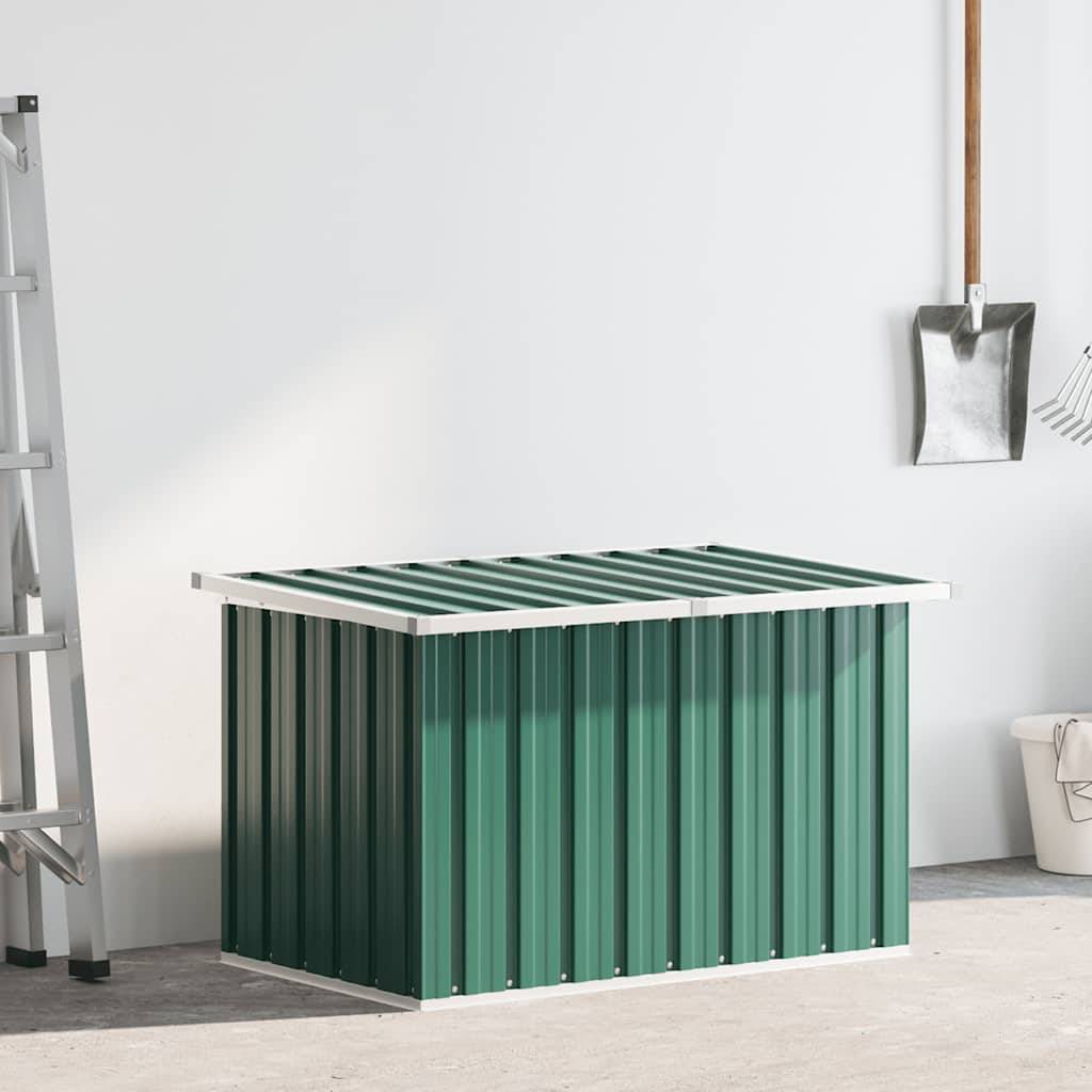PANGIVO - Coffre de rangement acier galvanisé vert 109 x 67 x 65 cm - PANGIVO - Image 1