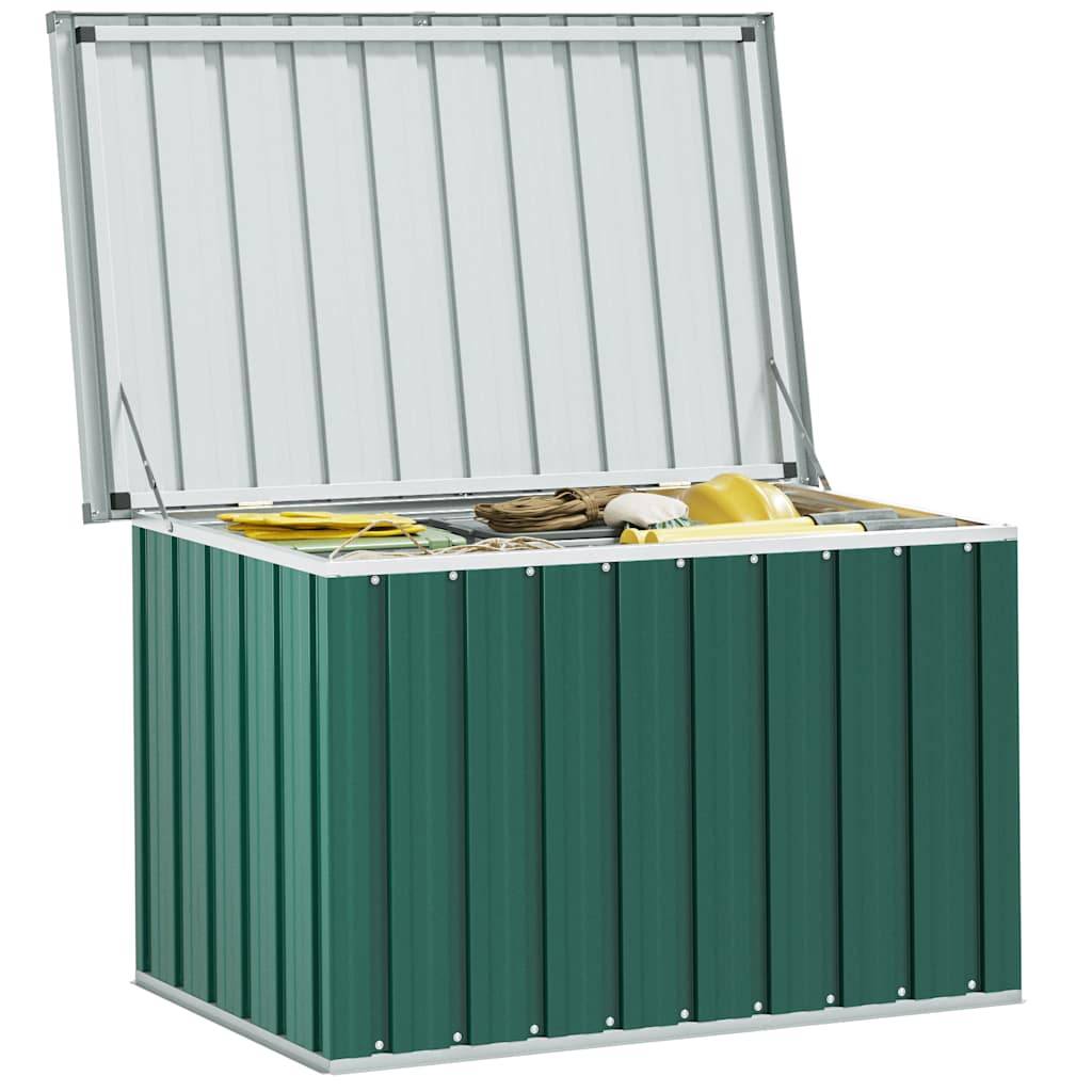 PANGIVO - Coffre de rangement acier galvanisé vert 109 x 67 x 65 cm - PANGIVO - Image 8