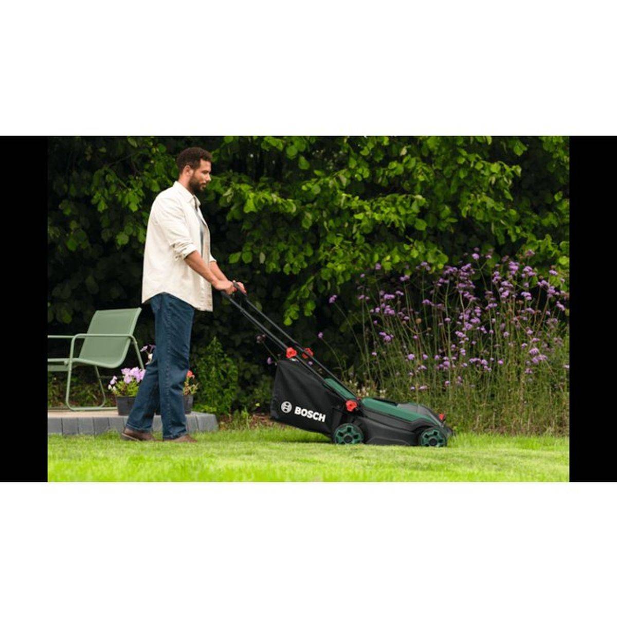 Bosch - Tondeuse Rotak 18V2-38 sans batterie ni chargeur dans une boite carton - Image 4