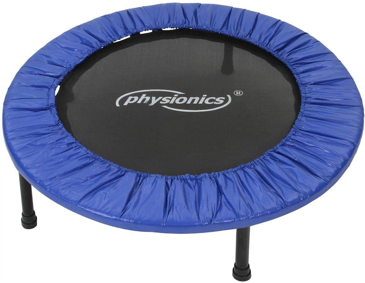 Helloshop26 - Mini trampoline de fitness diamètre au choix diamètre 96 cm pieds antidérapants usage intérieur extérieur trampoline de gymnastique entraînement jump - Image 1