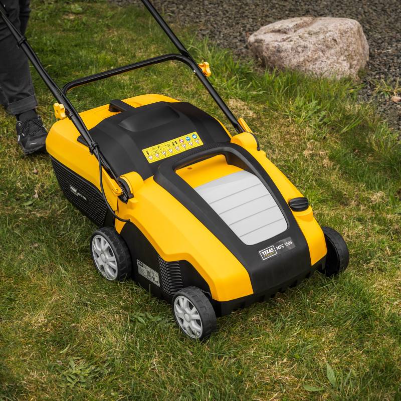 Scarificateur électrique 2 en 1 aérateur pelouse 1500W travail 32 cm 3 profondeurs travail Texas MPC1500 - Image 9